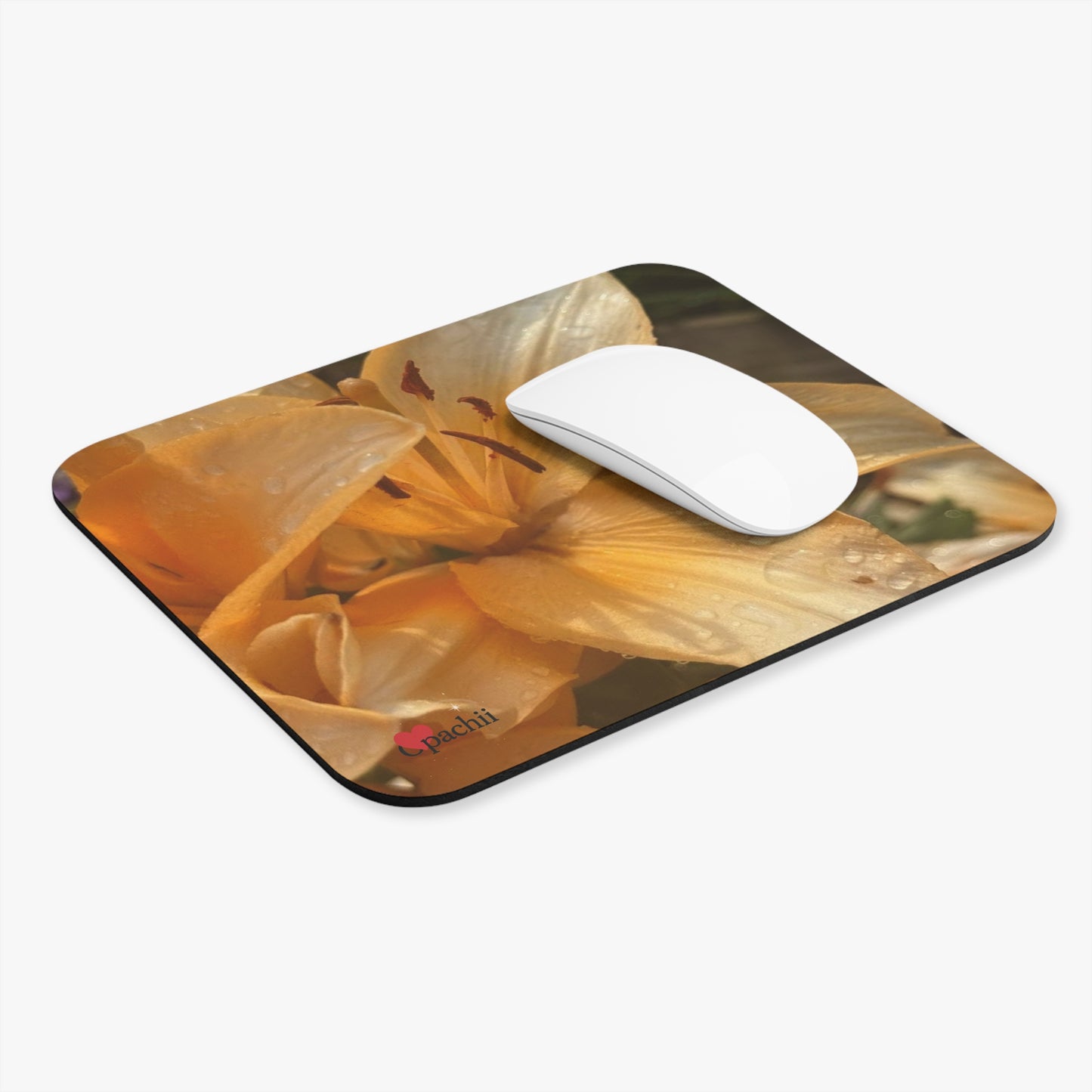 Floral Mouse Pad | Nature Desk Accessory, Flower Office Gift, Spring Decor, Ergonomic Mousepad, Floral Home Office Must-Have