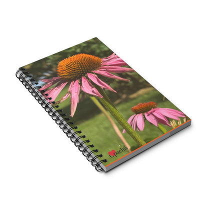 Floral Spiral Journal | Nature-Inspired Notebook for Creative Writing, Floral Gifts, Journaling, Eco-Friendly Stationery, Art Lovers