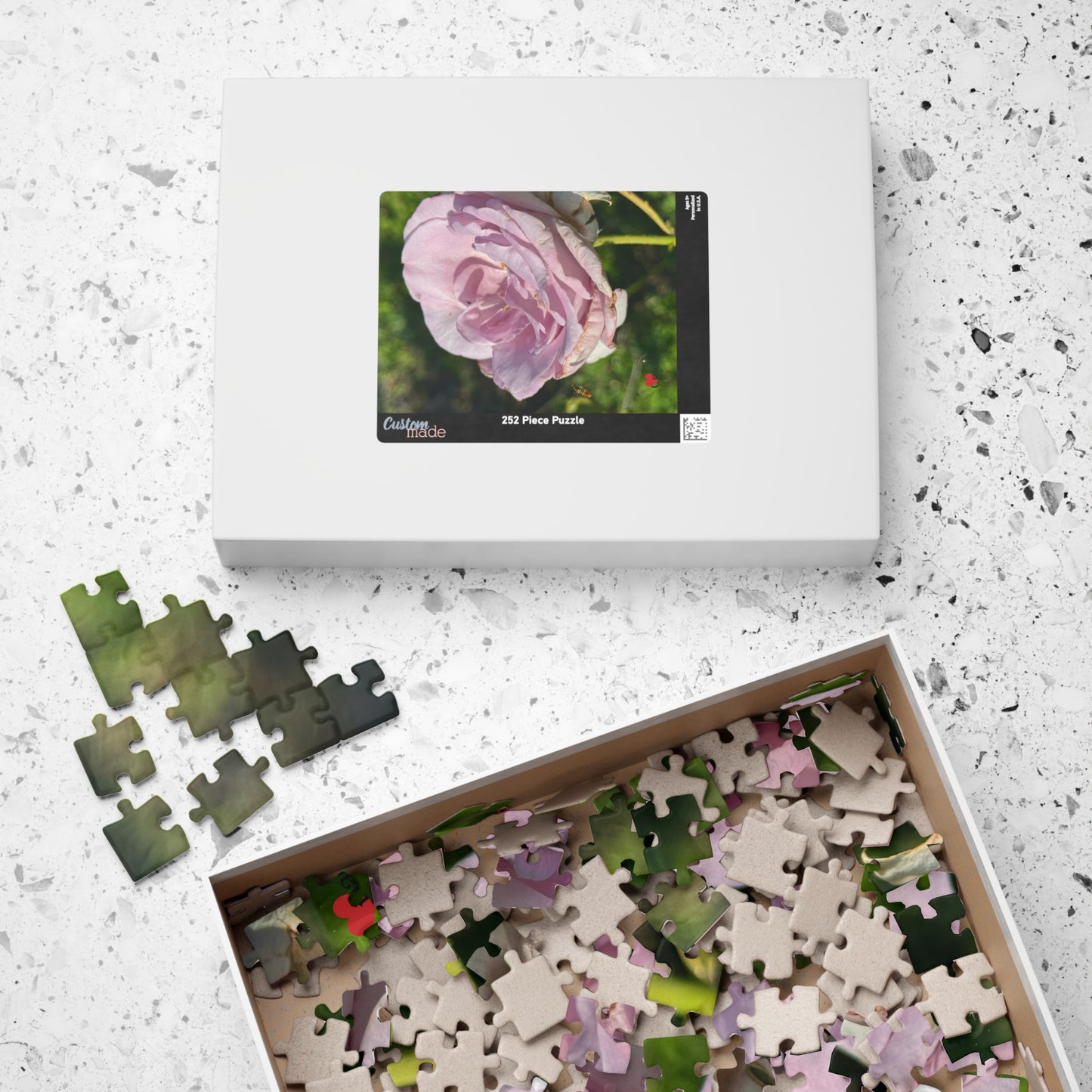 Rose Blossom Puzzle - Stunning Floral Artwork (110, 252, 520, 1014-piece)