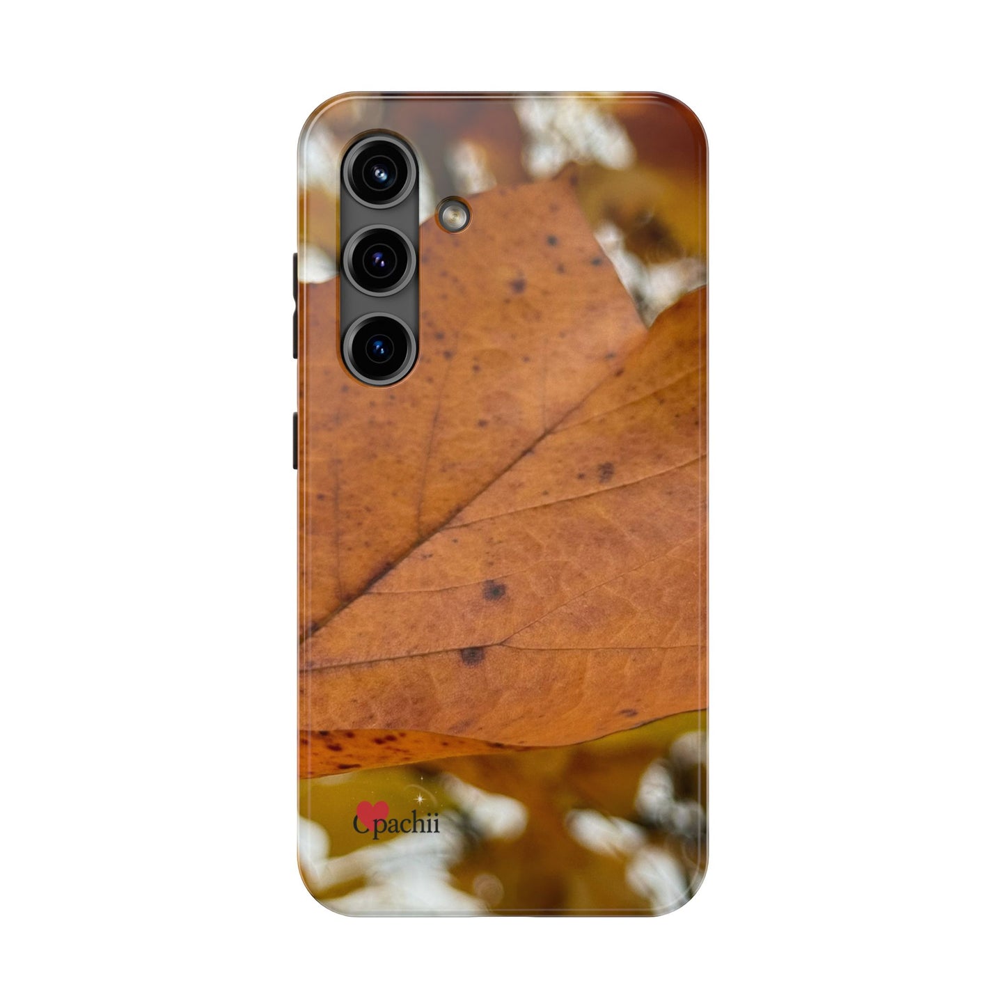 🍁 Leafprint Calm – Autumn Nature Case for iPhone & Samsung