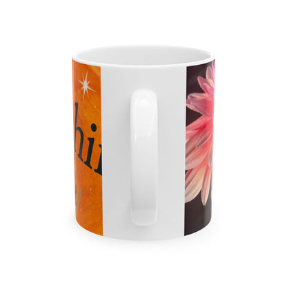 Vibrant Floral Ceramic Mug - Perfect for Coffee Lovers, Garden Enthusiasts, Spring Decor, Gifts, Home and Office
