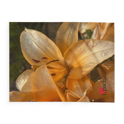 Vibrant Floral Arctic Fleece Blanket | Cozy Throw, Home Decor, Gift for Her, Picnic Blanket, Nature Lover's Accessory