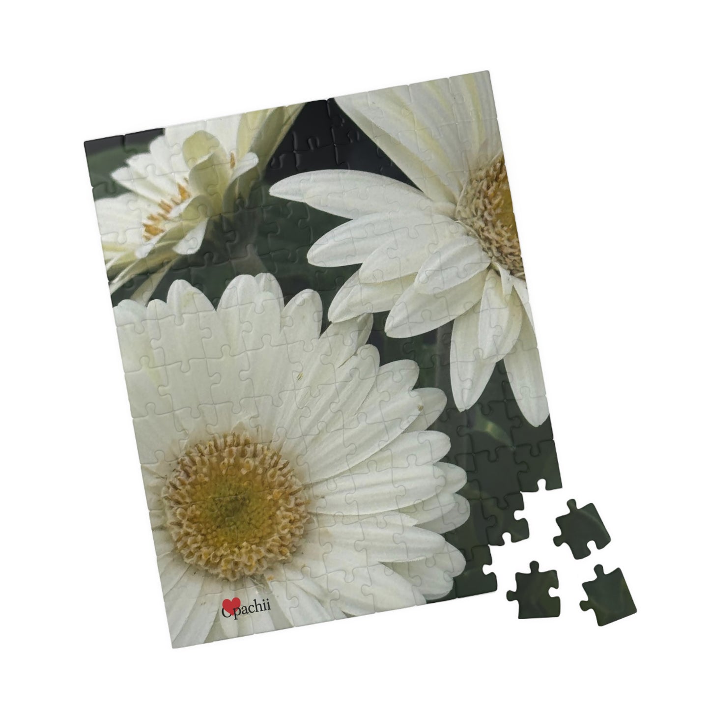 Whispers of White Puzzle - 110, 252, 520, 1014-Piece Options