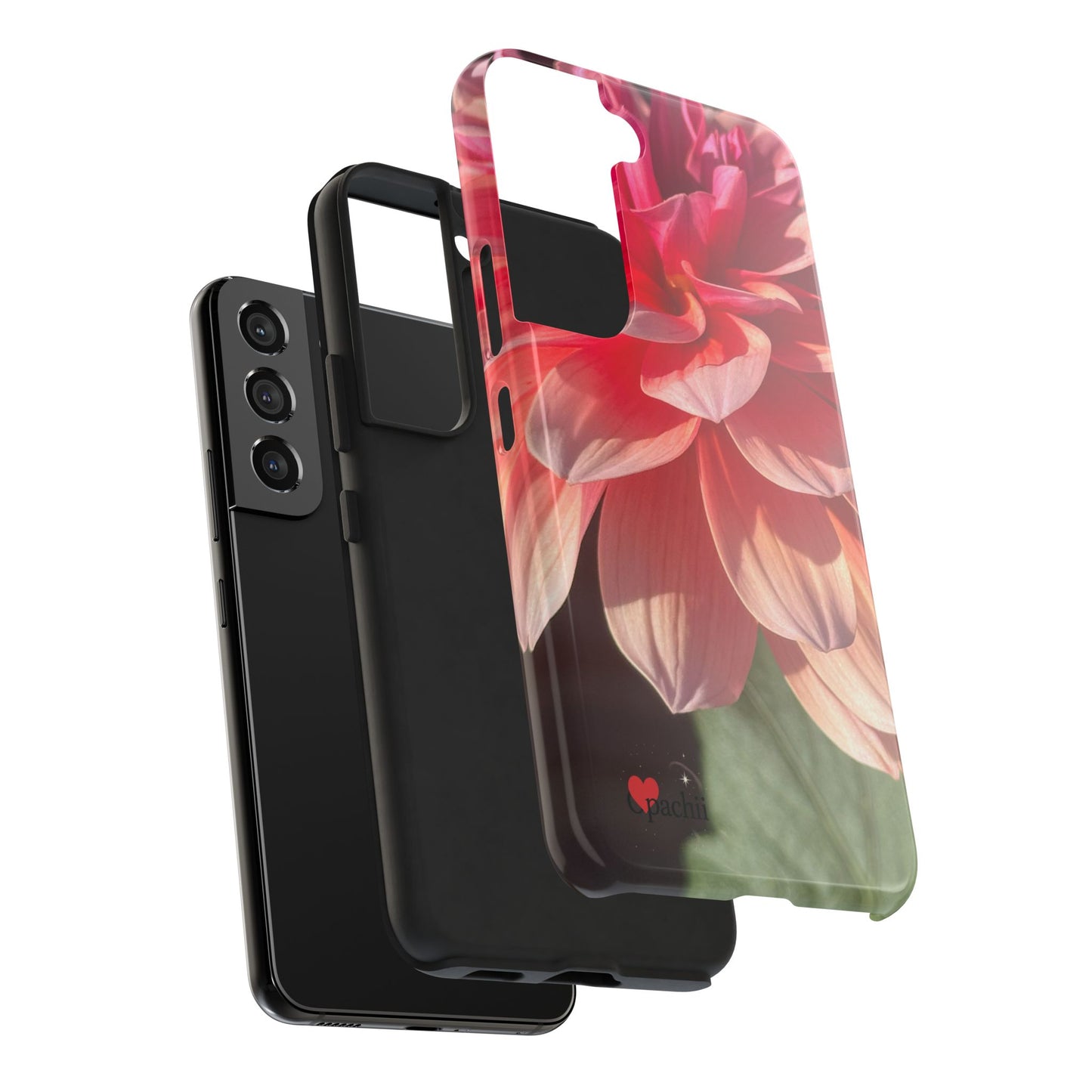 Flower Phone Case, Tough Phone Cases for Nature Lovers, Floral Phone Cover, Echinacea Floral Design, Gift for Plant Lovers