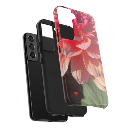 Flower Phone Case, Tough Phone Cases for Nature Lovers, Floral Phone Cover, Echinacea Floral Design, Gift for Plant Lovers