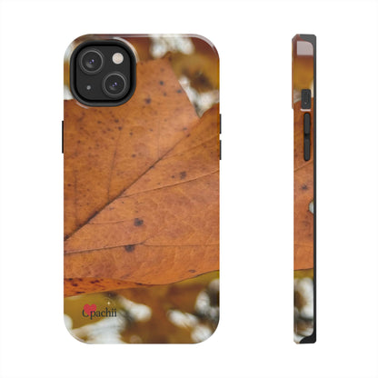 🍁 Leafprint Calm – Autumn Nature Case for iPhone & Samsung