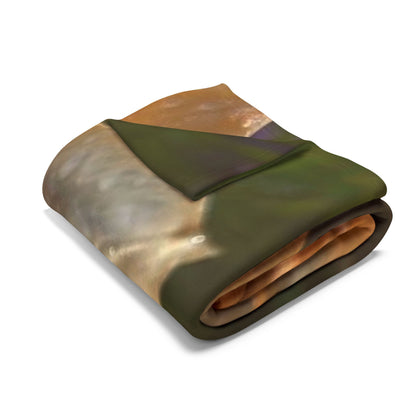 Vibrant Floral Arctic Fleece Blanket | Cozy Throw, Home Decor, Gift for Her, Picnic Blanket, Nature Lover's Accessory