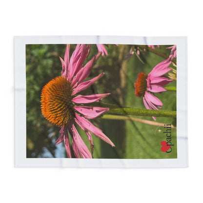 Vibrant Floral Arctic Fleece Blanket | Cozy Throw, Home Decor, Gift for Her, Picnic Blanket, Nature Lover's Accessory