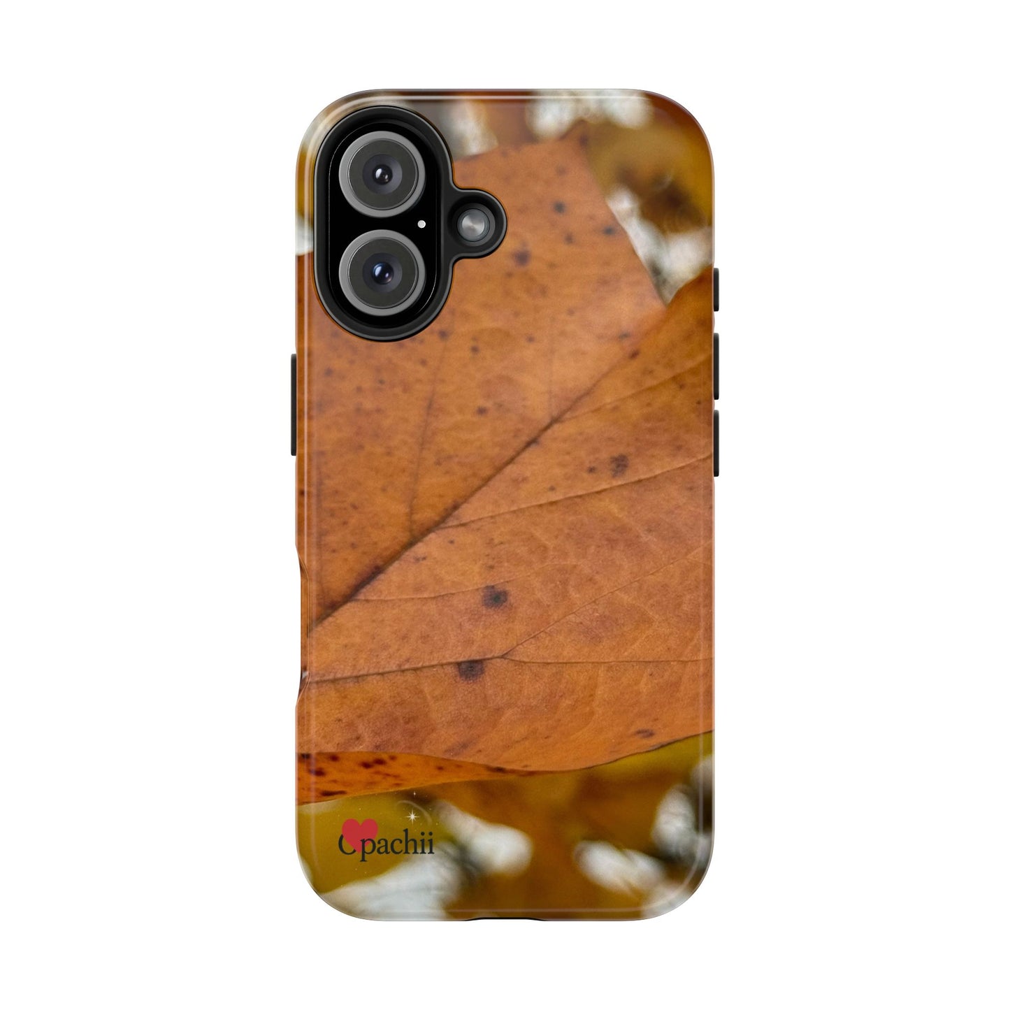 🍁 Leafprint Calm – Autumn Nature Case for iPhone & Samsung