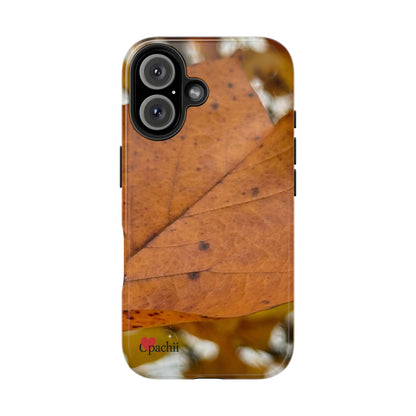 🍁 Leafprint Calm – Autumn Nature Case for iPhone & Samsung