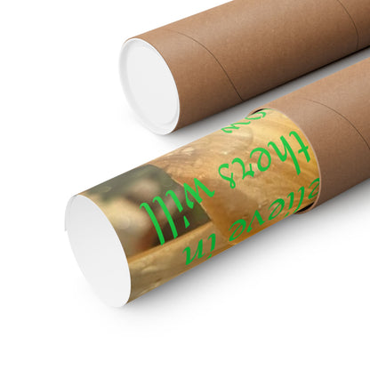 Copy of Inspirational Floral Poster, Motivational Wall Art, Positive Quote Decor, Self-Belief Print, Mindfulness Home Decoration